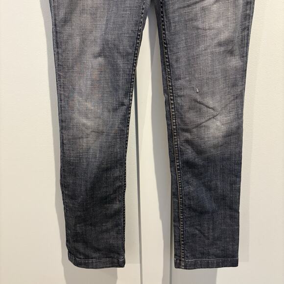 Vintage‎ Y2K Juicy Couture Flare Jeans 90s 00s Size 27 Blue Low Rise USA - Picture 6 of 14